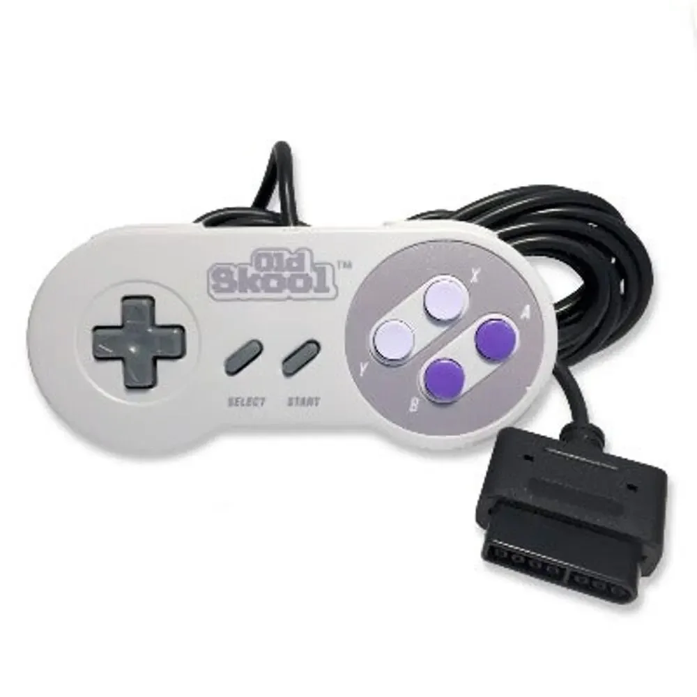 Super NES Controller w/ 10-FT Cord (NEW) - Super NES - Pro Gamer Series